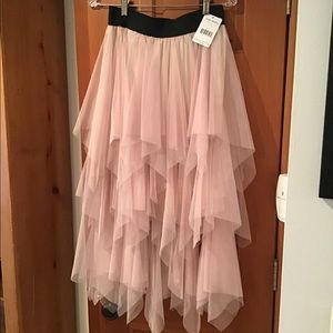 Ruffle Tulle Skirt